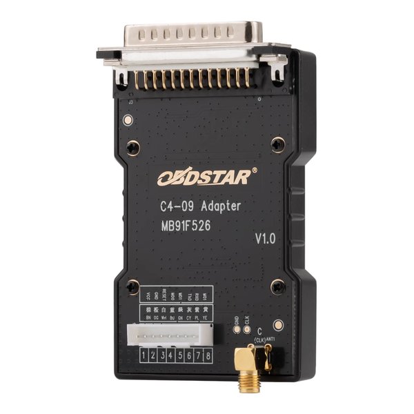 [US/ EU Ship] OBDSTAR C4-09 (MB91F526) Adapter Kit for X300 Classic G3/ Keymaster G3/ DC706
