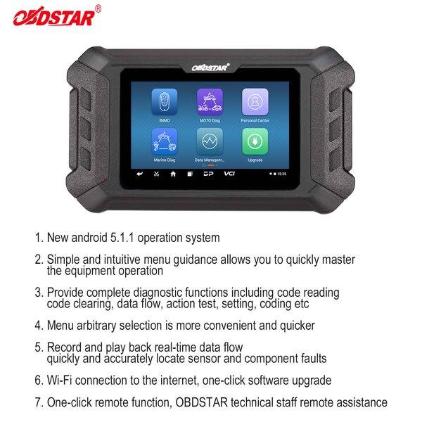[US/ EU Ship] OBDSTAR iScan BRP(Can-am) & Sea-Doo Diagnostic Scanner for Motorcycle and Boat Sea-Doo/ Sportboat