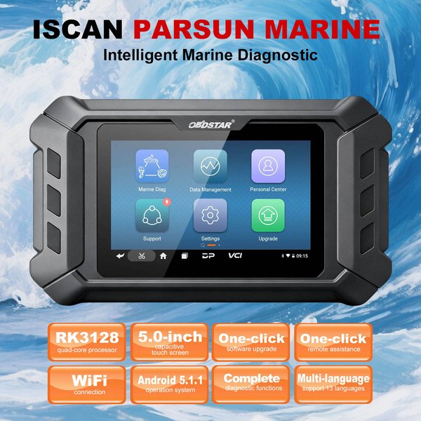 2 Years Free Update OBDSTAR iScan Parsun Marine Diagnostic Tool
