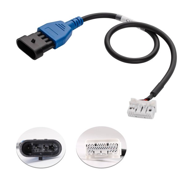 [US Ship] OBDSTAR C1021 Toyota-30 Cable Support 4A and 8A-BA All Key Lost for X300 DP PLUS/ X300 PRO4/ X300 DP Key Master