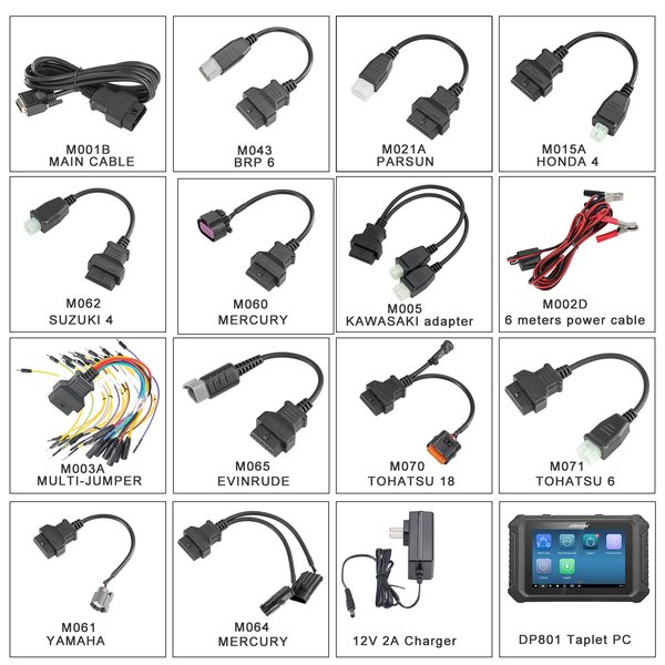 2 Years Free Update OBDSTAR MarineMaster A+B Version Marine Diagnostic Tool for Jet Ski & Outboard