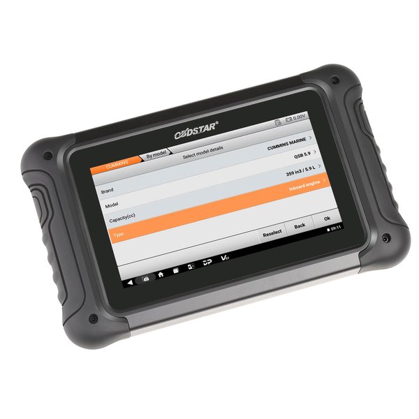 OBDSTAR iScan PRO CUMMINS Marine Diagnostic Tool 2 Years Free Update