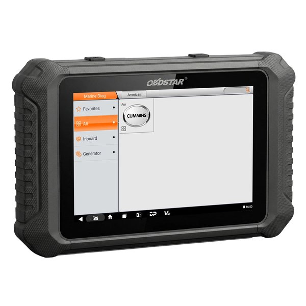 2 Years Free Update OBDSTAR MarineMaster C+D Version Marine Diagnostic Tool for Inboard & Generator