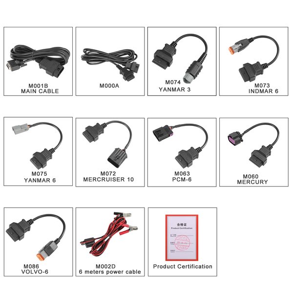 2 Years Free Update OBDSTAR MarineMaster C+D Version Marine Diagnostic Tool for Inboard & Generator