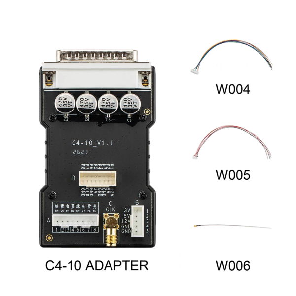 OBDSTAR C4-10 Adapter Kit BDM/JTAG DATA READ/WRITE Aadpter for X300 Classic G3/ Keymaster G3/ DC706/ ECU MASTER