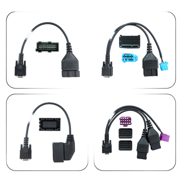 OBDSTAR HD Connectors Collection 25pcs for ECU MASTER C