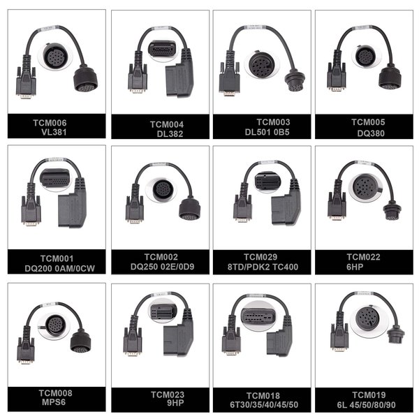 [US Ship] OBDSTAR 25 Pcs of TCM Cables for DC706/ X300 Classic G3