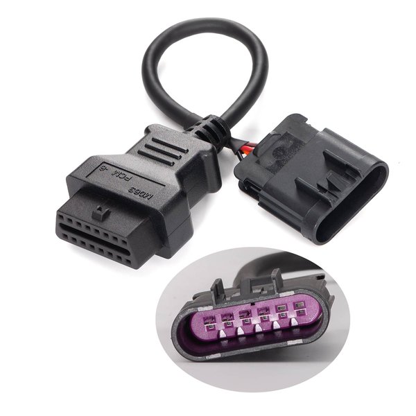 OBDSTAR M063 6-Pin Marine Adapter Cable for PCM, MerCruiser & Volvo Penta Engines