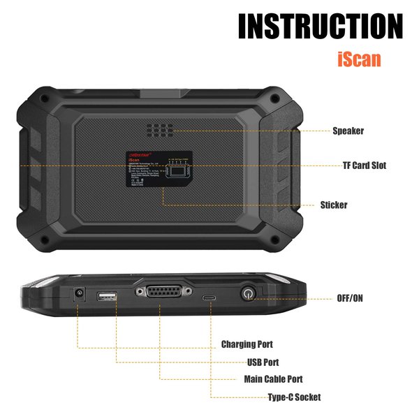 OBDSTAR iScan Aprilia Motorcycle Tool Support Diagnosis and Key Programming Up to 2024
