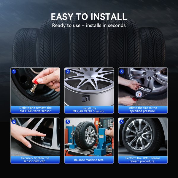 MUCAR VENU5 Tire Pressure Sensor