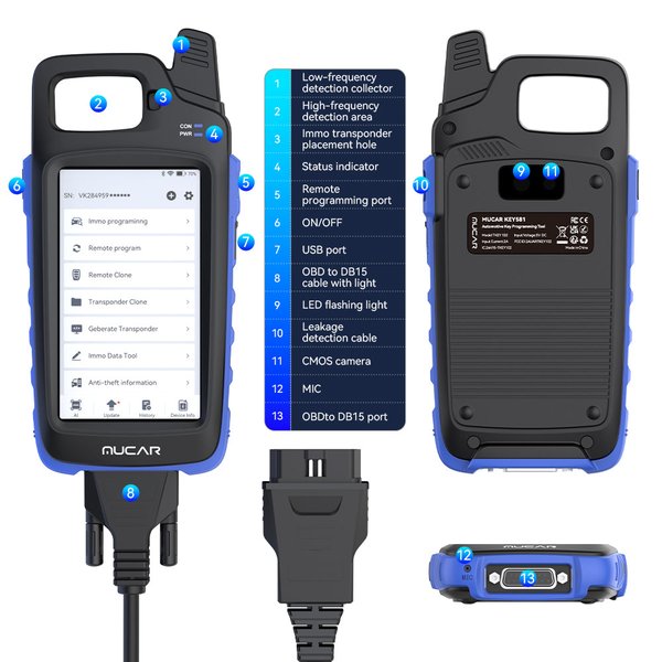 MUCAR KEY581 Key Programmer