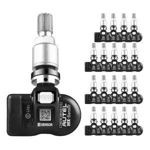 AUTEL MX-Sensor 315/433 MHz Programmable TPMS Sensor with Metal Valve – 20 Pack