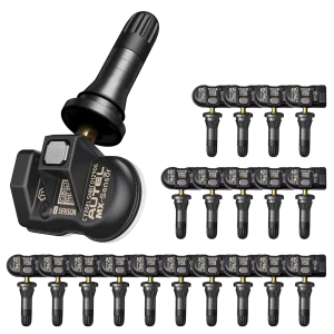 AUTEL MX-Sensor 315/433 MHz Programmable TPMS Sensor with Rubber Valve – 20 Pack