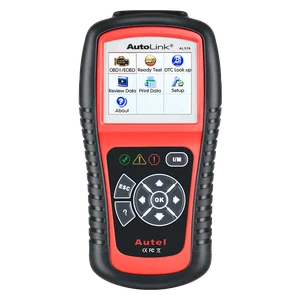 AUTEL AutoLink AL519 OBD2 Scanner with One-Click I/M Readiness & Built-In AVOmeter