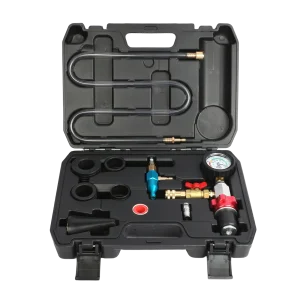 AUTOOL Cooling System Vacuum Refill Kit with Pressure Gauge & 5 Adapters