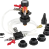 Coolant_System_Refill_Kit_1.png MR CARTOOL Coolant Vacuum Refill Tool Kit with Pressure Gauge, 5 Adapters & Air Connectors for Radiator and Heater Core