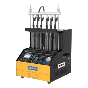 AUTOOL CT500 6-Cylinder GDI/EFI/FSI Fuel Injector Cleaner and Tester with TFT Display