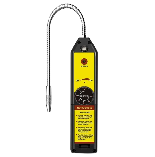 Freon Leak Detector Halogen Gas Sniffer Refrigerant AC Leak Tester R22 R410A R134A R1234YF