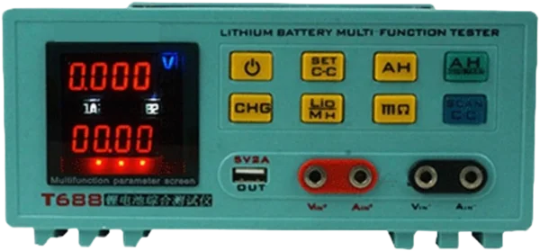 T688 High-Precision Internal Resistance Tester  Lithium Battery Voltage Internal Resistance Tester Detector