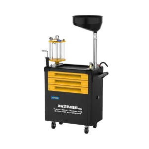 AUTOOL OD760 80 L Pneumatic Oil Extractor and Drainer Station with 61-Piece Tool Set
