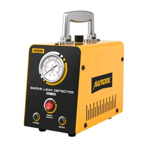 AUTOOL SDT102 Automotive Smoke Leak Detector with Built-In Air Pump & Pressure Gauge