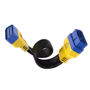 AUTOOL Gooseneck 16-Pin Male to Female OBD2 Extension Cable