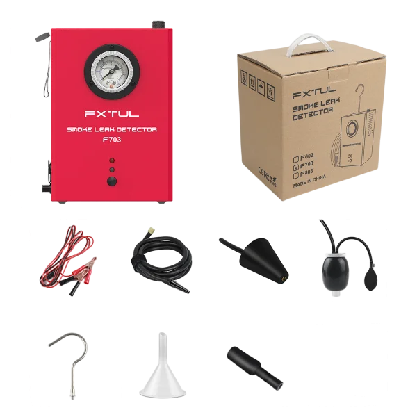 FXTUL Smoke Machine EVAP Leak Vacuum Diagnostics Smoke Detector for All Vehicles | Economy Repair | Dual Mode