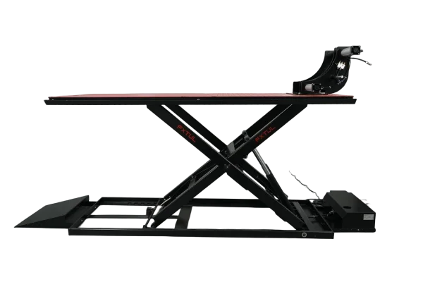 FXTUL Motorcycle Lift TLM350/ TLM700/ TLM900 For Large Displacement Motorcycles, re-tuning vehicles, ultra-slim design