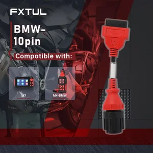 FXTUL BMW 10-Pin Motorcycle Diagnostic Cable for M4-BMW/M7