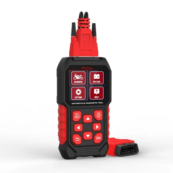FXTUL M4 Motorcycle Diagnostic Tool OBD2 Code Reader Scan Tool For Kawasakis Yamaha Honda Vespa Suzuki PIAGGIO KTM APRILIA TRIUMPH Royal Enfield