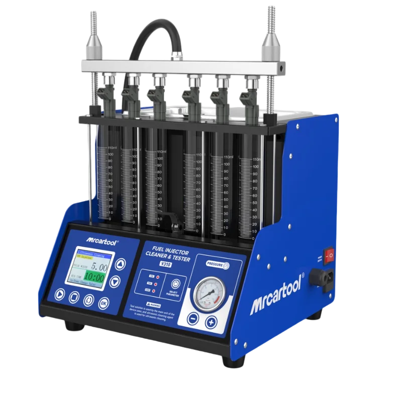 MRCARTOOL V310 Six-Tube Car Injector Tester Fuel Injector Supports GDI