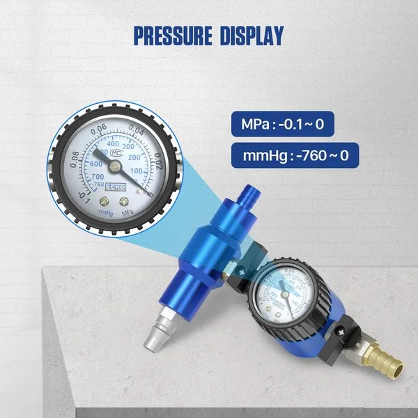 Automotive Vacuum Purge and Cooling System Refill Kit