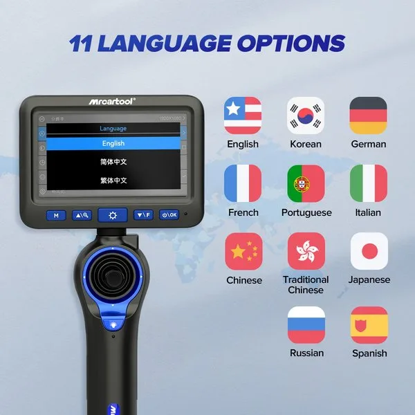 N180 Borescope Cylinder Inspection 360° Waterproof Endoscope Camera