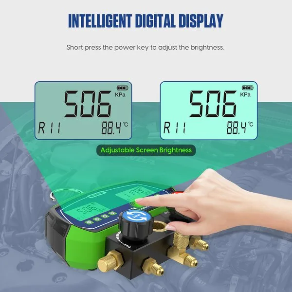 MRCARTOOL L302 Digital Refrigerant Gauge & HVAC gauges​