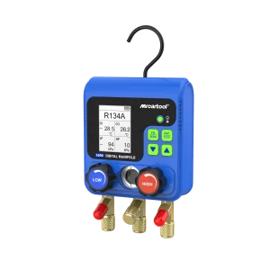 MRCARTOOL L205 Digital Manifold Gauge with Superheat/Subcooling & Pressure Hold Test