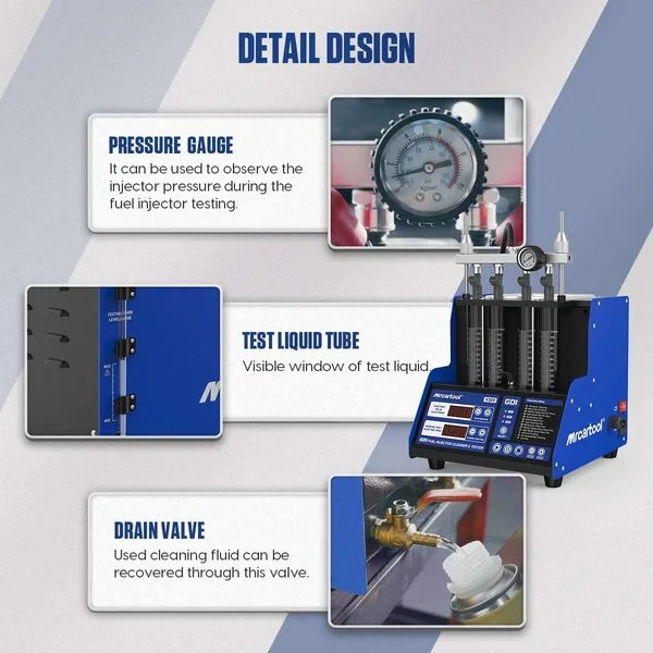 MRCARTOOL V309 Fuel Injector Tester Direct Injection