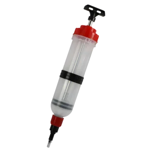 MRCARTOOL 1.5 L Manual Fluid Extractor Pump with 3 Metal Adapters