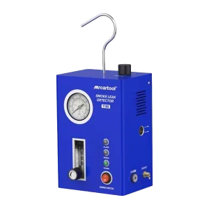 MRCARTOOL T105 Automotive Smoke Leak Detector with Pressure Gauge & Flow Meter