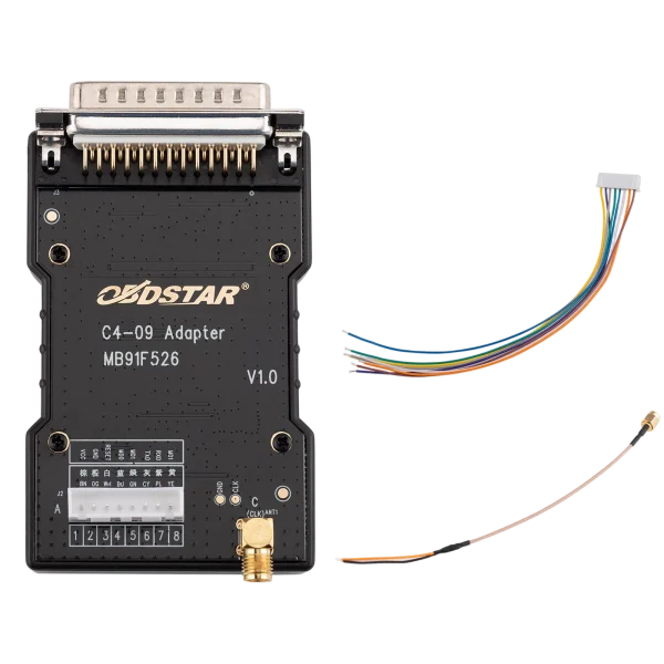 [US/ EU Ship] OBDSTAR C4-09 (MB91F526) Adapter Kit for X300 Classic G3/ Keymaster G3/ DC706