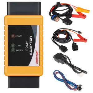 OBDSTAR P003+ Programming Adapter with Toyota 8A & Ford All Keys Lost Cables