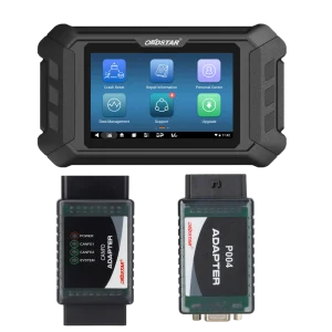OBDSTAR P50 Airbag-Reset-Tool mit CAN FD-Adapter – 108 Marken, 16,600+ ECU Teilenummern.