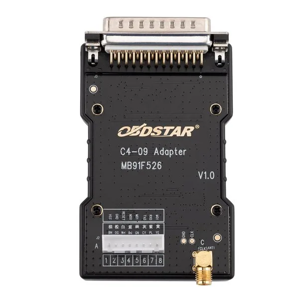 [US/ EU Ship] OBDSTAR C4-09 (MB91F526) Adapter Kit for X300 Classic G3/ Keymaster G3/ DC706