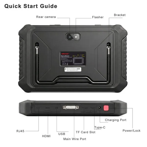 2 Years Free Update OBDSTAR MarineMaster C+D Version Marine Diagnostic Tool for Inboard & Generator
