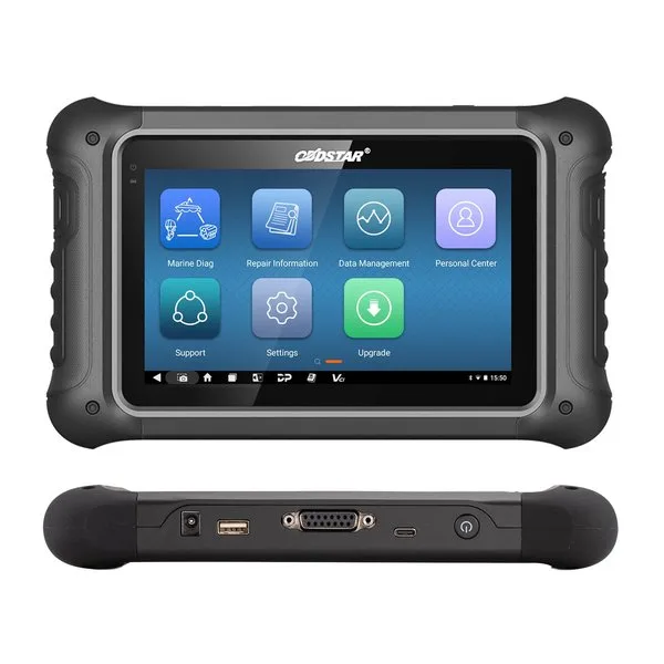 OBDSTAR ISCAN PRO INDMAR Marine Diagnostic Tool Support 2.4L, 3.0L, 4.3L, 5.0L, 5.7L, 5.7L HO, 5.7L HO SS, 6.0L, 6.0L SS, 6.2L, STEYR 256