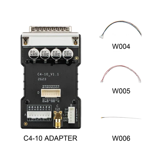 OBDSTAR C4-10 Adapter Kit BDM/JTAG DATA READ/WRITE Aadpter for X300 Classic G3/ Keymaster G3/ DC706/ ECU MASTER