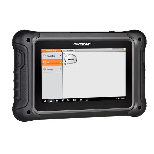 OBDSTAR ISCAN PRO INDMAR Marine Diagnostic Tool Support 2.4L, 3.0L, 4.3L, 5.0L, 5.7L, 5.7L HO, 5.7L HO SS, 6.0L, 6.0L SS, 6.2L, STEYR 256