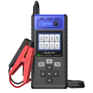 MUCAR JS501 2000A 12V Jump Starter with OBD2 Diagnostics & Battery Health Test