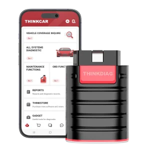 THINKCAR THINKDIAG Bluetooth OBD2 Scanner with ECU Coding & 15 Reset Services